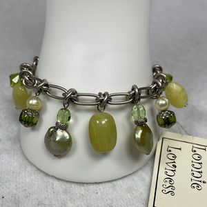 Lonnie Lovness Key Lime Link Bracelet